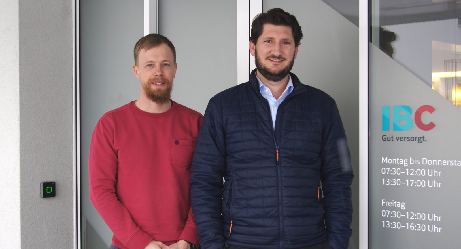Stefan Illien (rechts) und Ingmar Barsch sind sowohl für die weitere Entwicklung der Churer Wärmenetze als auch für deren effizienten Betrieb verantwortlich.